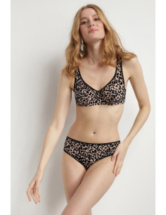 Dim-Soutien-gorge-generous-classique-fleur-flocké-DOCDQ 2