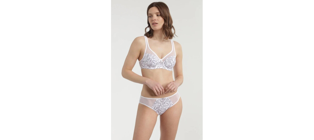 Dim-slip-generous-coton-bio-imprimé-fleuri-kaki-DOASG