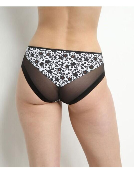 slip-Dim-imprimé-generous-imprimé-fleuri-blanc-noir-dos
