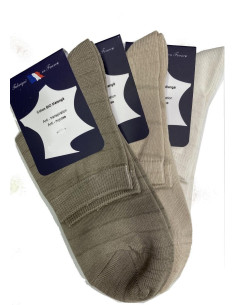 Assortiment-mi-CHAUSSETTE-EN-COTON-BIO-ETE-A-PLAT-made-in-france-perrin-3-p 2