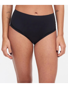 culotte-chantelle-10M80-Pure-light-armature-détail-avant-noir