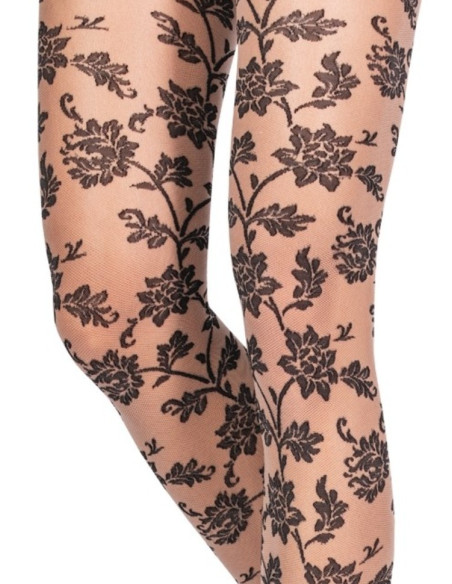 collant-emilio-cavallini-tulle-fleuri-effet-trompe-l-oeil-5D96-détail