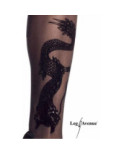 Collant tatoué Dragon Leg Avenue