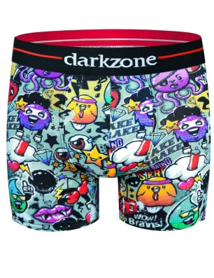 Boxer-darkzone-coton-TAGS-emoji-rigolo-2078-a-plat