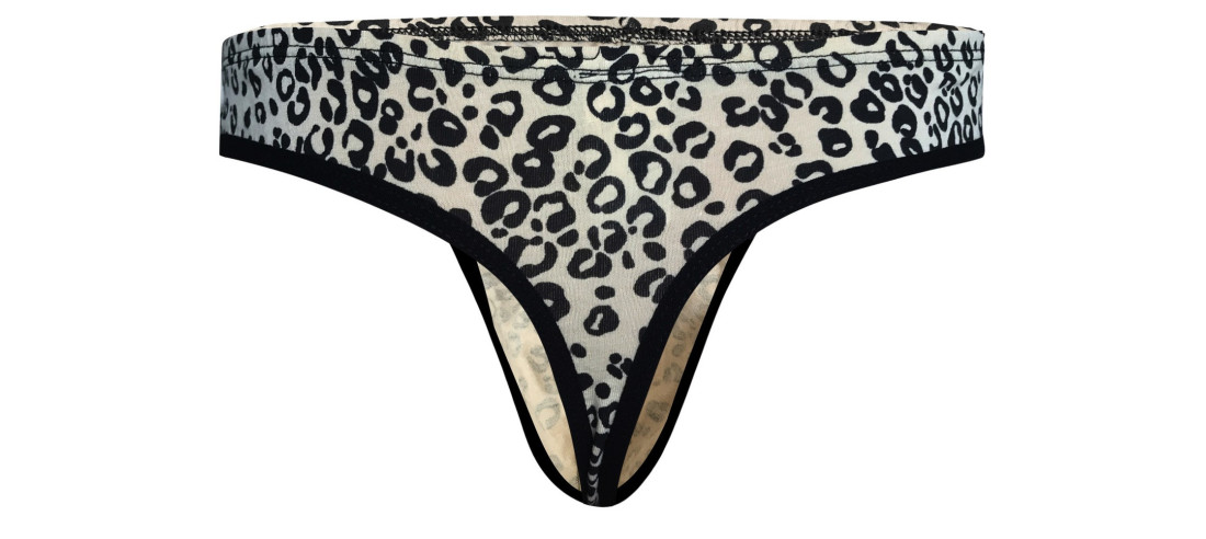 String-darkzone--coton-léopard-6637-dos