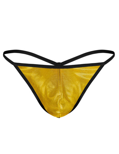 Mini String Vynil brillant ultra sexy homme