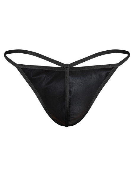 Mini String Vynil brillant ultra sexy homme