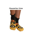 Chaussettes Minions Cyclopes noir
