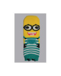 Chaussettes Minion Rayures Verte