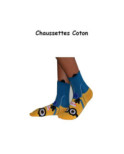 Chaussettes Minion Bricoleur Bleu