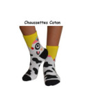 chaussettes Vache Rigolote coton