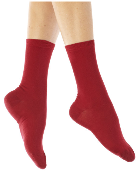 Chaussettes-fil-de-joie-coton-BIOCH01_rouge