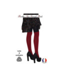 Duo de collants laine et cachemire Berthe au grands pieds