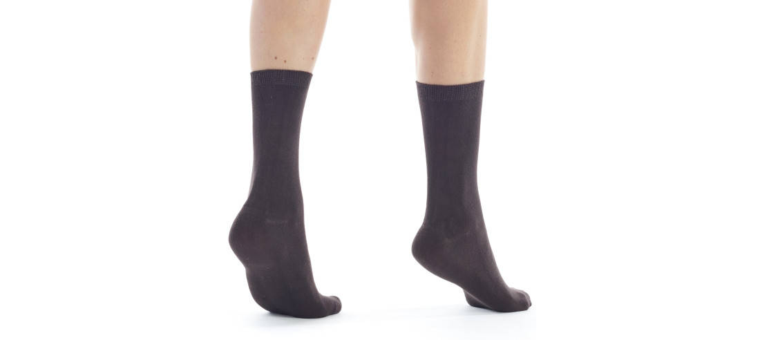 Chausettes-dub-bambou-femme-FEBAM01-marron