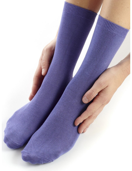 Chausettes-dub-bambou-femme-FEBAM01-mauve