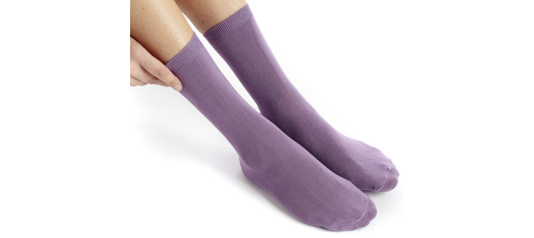 Chausettes-dub-bambou-femme-FEBAM01-lilas