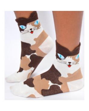 chaussettes chats rigolos