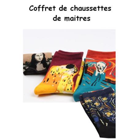 Le coffret de Chaussettes de maitres Peintre
