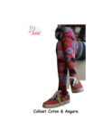 Collant Fil de joie Coton Angora Fleurs Kenzo