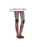 Collant Fil de joie Coton Angora Lotus