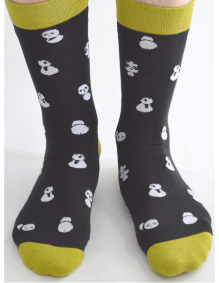 Chaussettes-les-petits-caprices-baby-pandas-mangas-face