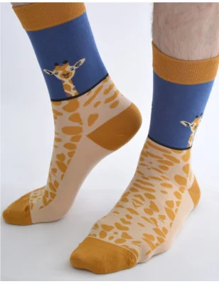 Chaussettes-les-petits-caprices-Girafes-ludiques-mixte-profil-2
