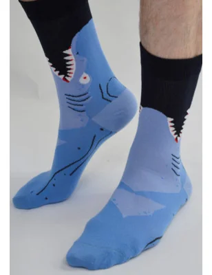 Chaussettes-les-petits-caprices-Grand-requin-bleu