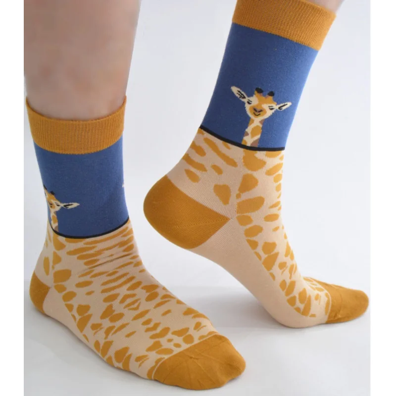 Chaussettes-les-petits-caprices-Girafes-ludiques-mixte-profil-2-mixte