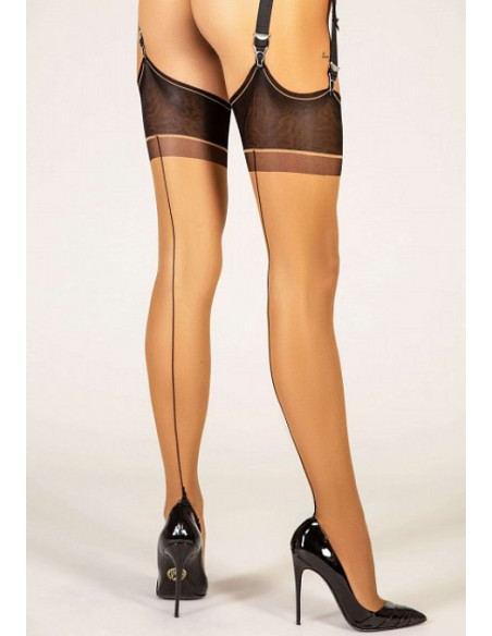 bas-jarretelles-cervin-seduction-couture-bicolore-nude-noir