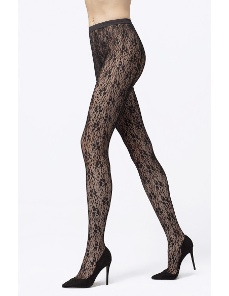 Collant-Pierre-mantoux-Dentelle-authentique-noire-Monica