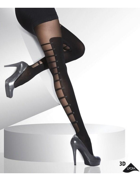 Collant cuissarde barettes Adrian