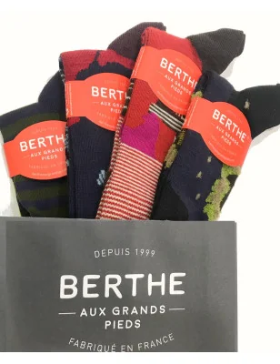 Berthe Aux Grands Pieds: Chaussettes et Collants 100 % Made In France