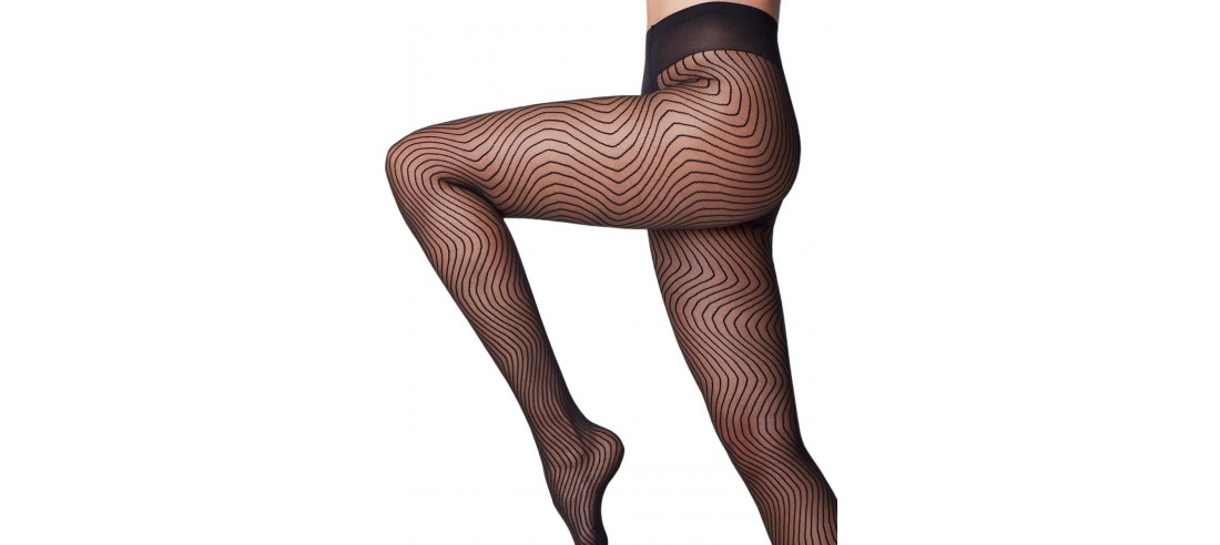 Collant-Le-Bourget-Vagues-noir-13f1-profil-détail