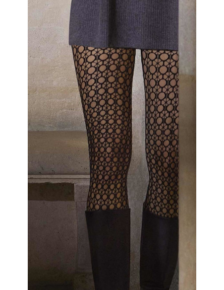 Collant ajouré Resille rosas Le Bourget