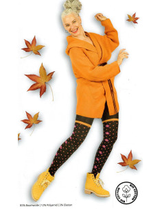 Collant-hiver-Cronert-coton-bio-noir-pois-fleuri-72433