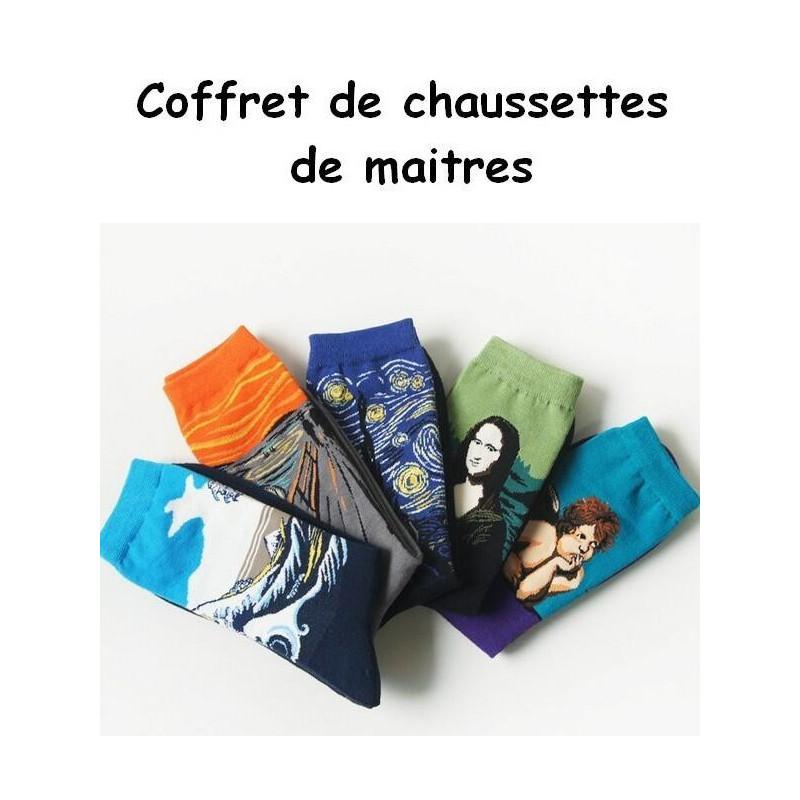 Box De chaussettes de maitres d'art Homme