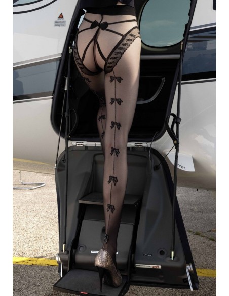 Collant-trasparenze-couture-et-noeud-Kiawano-détail