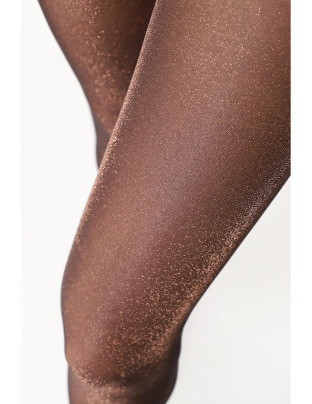 Collant-Oroblu-Diamond-Lurex-cuivre-détail