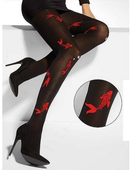 Collant-voilà-microfibre-60-carpes-rouges