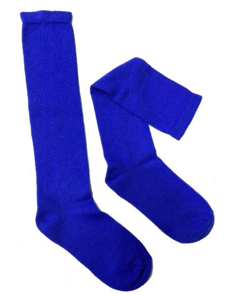 Mi-bas-Laine-et-cachemire-bleu klein-Voilà-GDW00