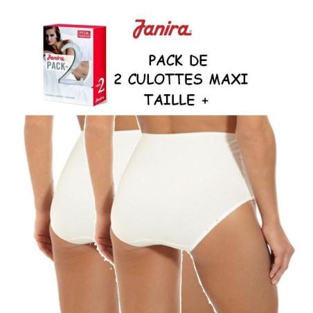 Lot De culotte Coton JAnira Maxi grande taille