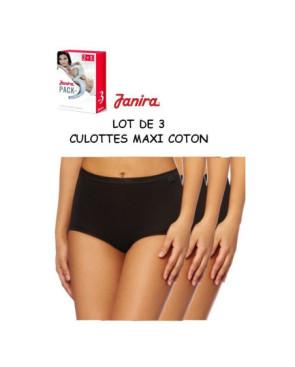 Pack de culotte Janira coton maxi