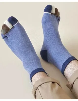chaussette-5-doigts-LEs-petits-caprices-doigts-de-couleurs-homme-bleu-jeans