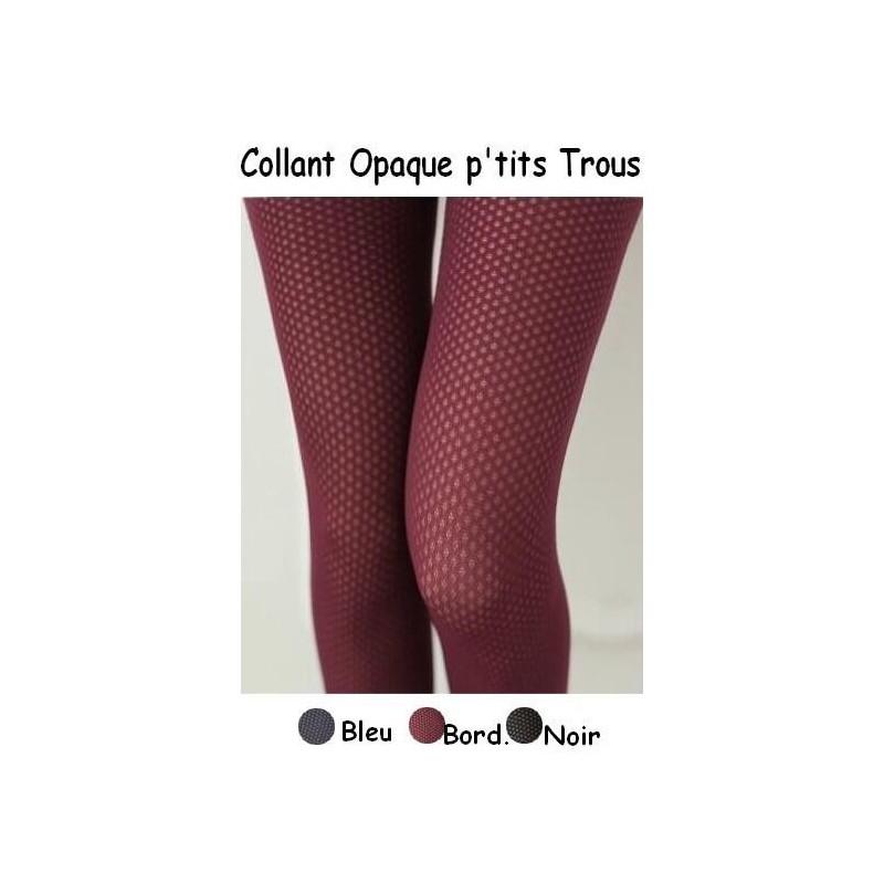 Collant Opaque Petits Trous ajourés