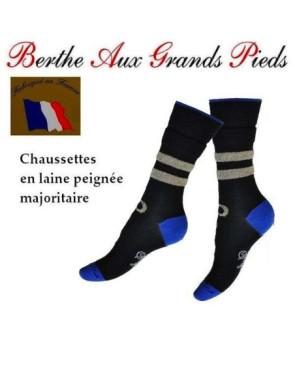 Chaussettes rayures noeud papillons