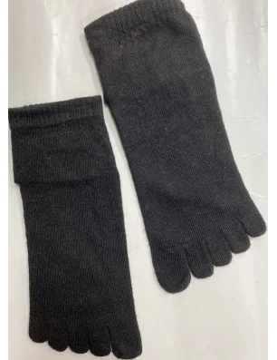 chaussette-5-doigts-LEs-petits-caprices-laine-et-coton-noir-avant