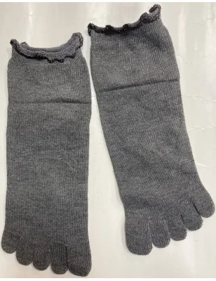 chaussette-5-doigts-LEs-petits-caprices-coton-sans-compression-antracithe