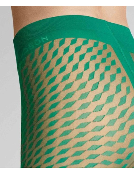 Collant-hudson-kunert-001751-vert-vif-détail