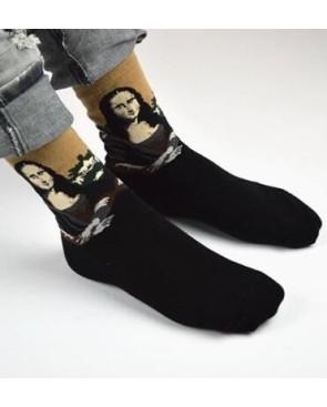 Chaussettes Coton La Joconde art socks