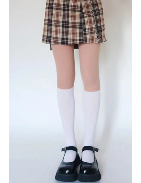 Collant-effet-chaussettesLes-PEtits-caprices-trompe-l'oeil-naturel-blanc